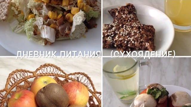 Дневник питания /великий пост/ сухоядение/ неделя 1 Дневник питания /великий пост/ сухоядение/ неделя 1