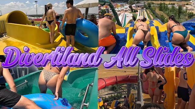 Divertiland waterpark all slides 4k60 Divertiland waterpark all slides 4k60