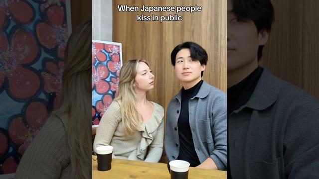 When japanese people kiss in public When japanese people kiss in public