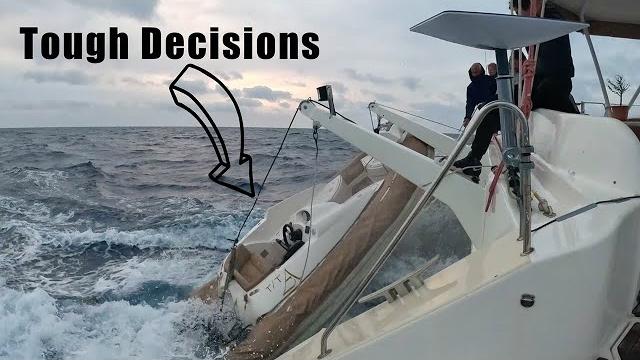 We had to cut our $10,000 dinghy loose in the middle of the atlantic | sailing conundrum at sea We had to cut our $10,000 dinghy loose in the middle of the atlantic | sailing conundrum at sea