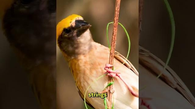 Weaving a beautiful nest! Weaving a beautiful nest!