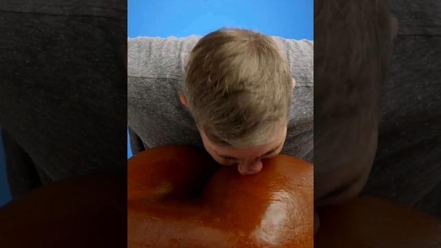 Eating lorge gummy butt cheeks Eating lorge gummy butt cheeks