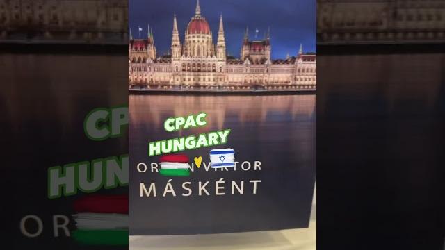 Cpac kicks off in hungary Cpac kicks off in hungary