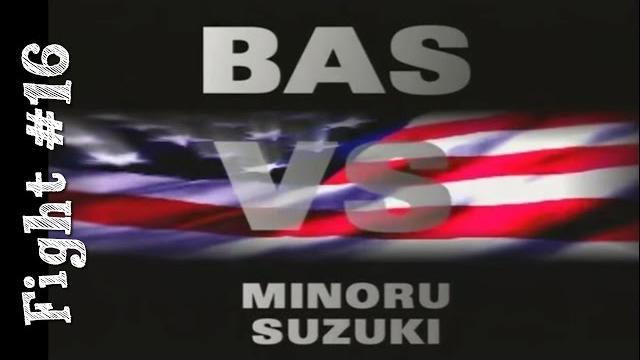 Bas rutten's career mma fight #16 vs. minoru suzuki Bas rutten's career mma fight #16 vs. minoru suzuki