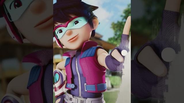 Boboiboy, yaya vs feng, ying vs mail, mei mei Boboiboy, yaya vs feng, ying vs mail, mei mei