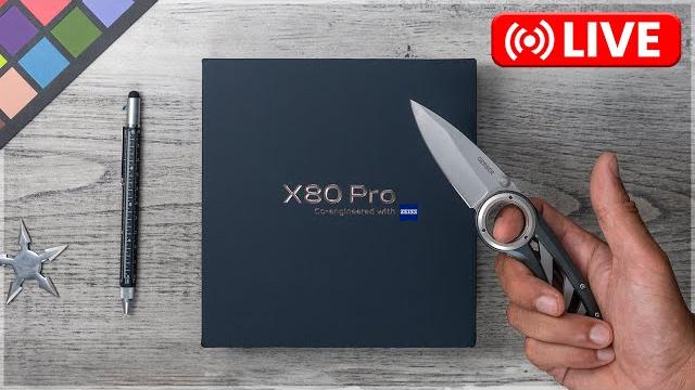Vivo x80 pro unboxing live + giveaway Vivo x80 pro unboxing live + giveaway