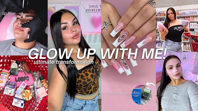 Ultimate glow up transformation! hygiene restock, lip filler, self care routine & hot girl summer Ultimate glow up transformation! hygiene restock, lip filler, self care routine & hot girl summer