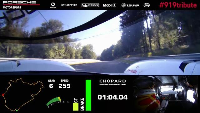 The 919 tribute tour: on-board record lap, nordschleife. The 919 tribute tour: on-board record lap, nordschleife.