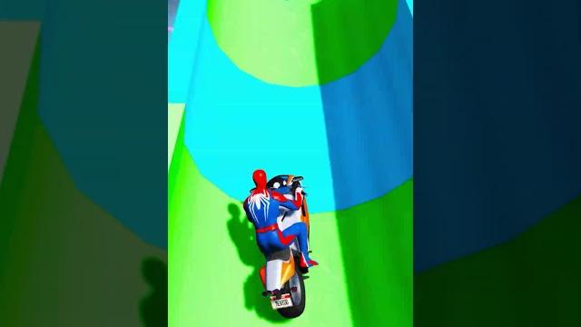 Gta v spider-man, stunt car racing challenge (euphoria physics, fails, jumps, funny moments) Gta v spider-man, stunt car racing challenge (euphoria physics, fails, jumps, funny moments)