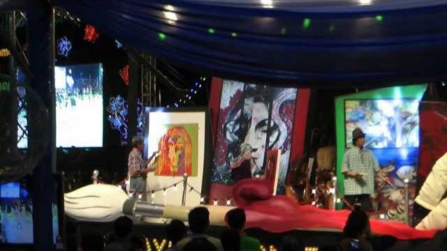 Malaysia art paintings float Malaysia art paintings float
