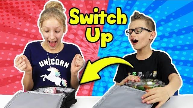 Lunchbox switch up challenge with karina and ronald! Lunchbox switch up challenge with karina and ronald!