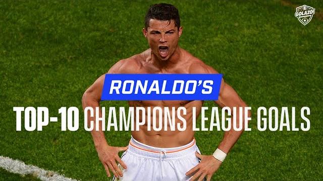 Cristiano ronaldo top-10 champions league goals | man united, madrid, juve | cbs golazo Cristiano ronaldo top-10 champions league goals | man united, madrid, juve | cbs golazo