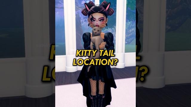Where is the kitty tail after the dti mini update? new vip location#dresstoimpress #dti Where is the kitty tail after the dti mini update? new vip location#dresstoimpress #dti