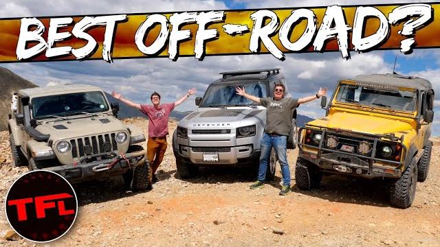 Does the new 2020 land rover defender dominate off-road? jeep gladiator vs new & old defender review Does the new 2020 land rover defender dominate off-road? jeep gladiator vs new & old defender review