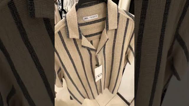 Zara men latest shirt april / 2023 Zara men latest shirt april / 2023