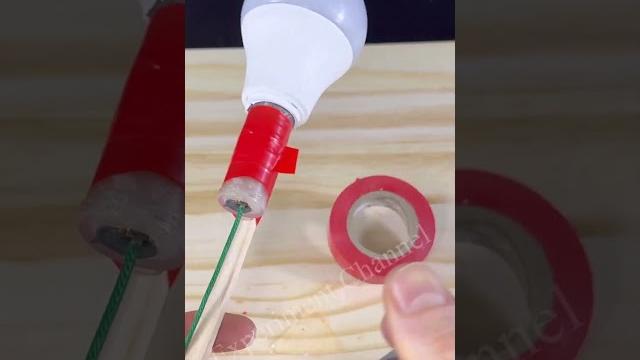 Diy light bulb rocket #shorts Diy light bulb rocket #shorts