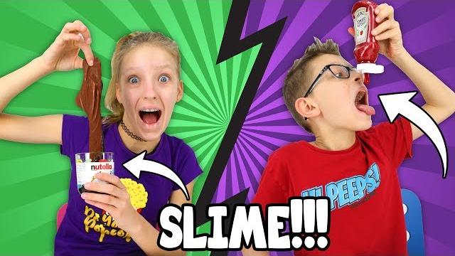 Making food out of slime!!!! Making food out of slime!!!!