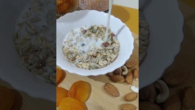 Energize your morning with a nourishing bowl of musli#youtube#tranding#shorts#viral#chatorifamily5 Energize your morning with a nourishing bowl of musli#youtube#tranding#shorts#viral#chatorifamily5