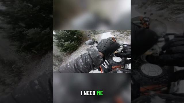 Snow storm on a ktm 1090 adventure r washington forest. #washington #ktm #snowstorm #motorcycle Snow storm on a ktm 1090 adventure r washington forest. #washington #ktm #snowstorm #motorcycle
