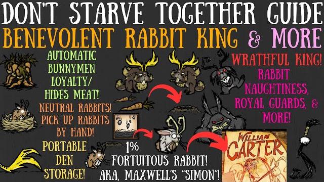 The benevolent rabbit king, wrathful rabbit, & fortuitous rabbit - don't starve together guide The benevolent rabbit king, wrathful rabbit, & fortuitous rabbit - don't starve together guide