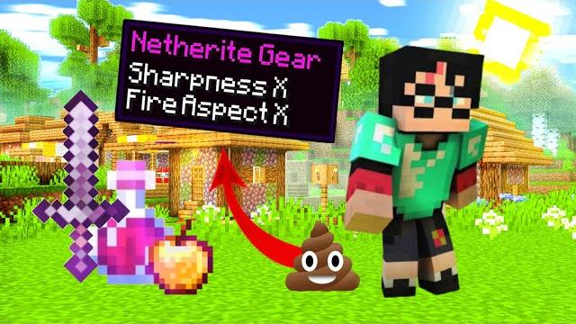 Minecraft but i poop op item Minecraft but i poop op item