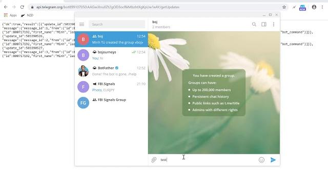 How to get id channel/group and token telegrambot How to get id channel/group and token telegrambot