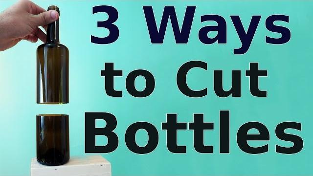 How to cut glass bottles | 3 ways to do it How to cut glass bottles | 3 ways to do it