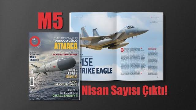 M5 dergi̇ ni̇san sayisi çikti! M5 dergi̇ ni̇san sayisi çikti!