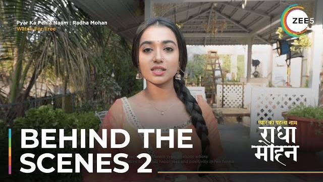 Pyar ka pehla naam radha mohan | behind the scenes 2 | shabir a. | neeharika r. | watch now on zee5 Pyar ka pehla naam radha mohan | behind the scenes 2 | shabir a. | neeharika r. | watch now on zee5