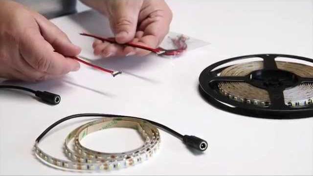 How to cut, connect & power led strip lighting How to cut, connect & power led strip lighting
