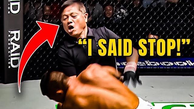The craziest referee moments in one history The craziest referee moments in one history