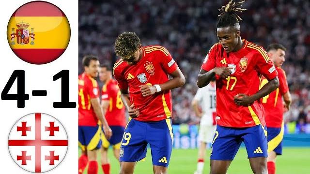 Испания разгромила грузию на евро! испания - грузия обзор голы spain georgia highlights all goals Испания разгромила грузию на евро! испания - грузия обзор голы spain georgia highlights all goals