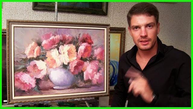 Мастер-класс по живописи маслом. пишем пионы александр южаков Мастер-класс по живописи маслом. пишем пионы александр южаков