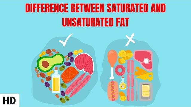 Difference between saturated and unsaturated fat Difference between saturated and unsaturated fat