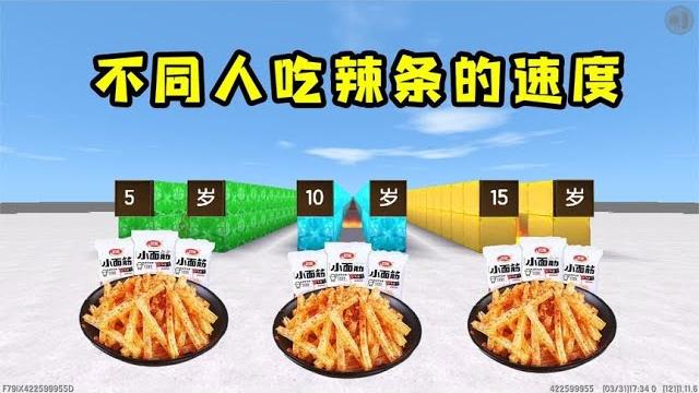 迷你世界六周年:盘点不同人吃辣条的速度,他居然一口气能吃一箱【狗华解说】 迷你世界六周年:盘点不同人吃辣条的速度,他居然一口气能吃一箱【狗华解说】
