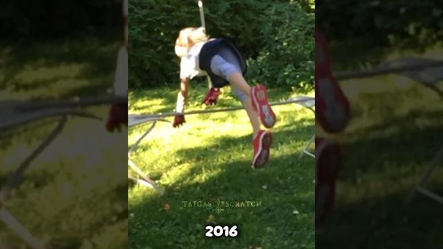 I started doing quads in 2012-2013!#foryou #quadrobics #quads #viral #athlete #catmask #highjump I started doing quads in 2012-2013!#foryou #quadrobics #quads #viral #athlete #catmask #highjump