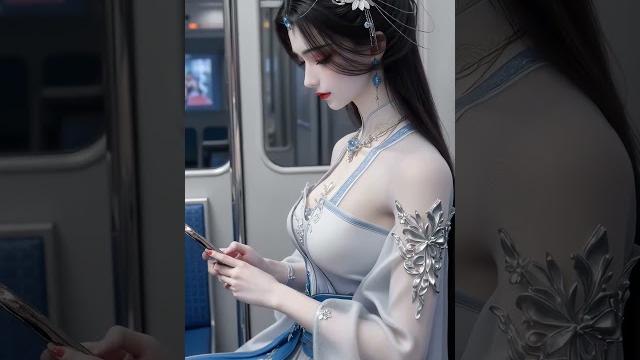 地铁偶遇陆雪琪 #国风古韵 #古风美女 #仙逆 #国漫女神 #ai绘画 地铁偶遇陆雪琪 #国风古韵 #古风美女 #仙逆 #国漫女神 #ai绘画