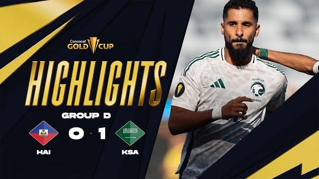 Haiti 0-1 saudi arabia | gold cup 2025 | group stage Haiti 0-1 saudi arabia | gold cup 2025 | group stage