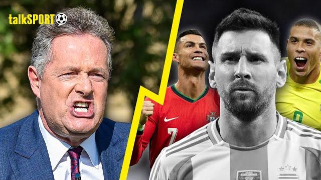 "no room for messi!" piers morgan in heated debate with deeney over his controversial world xi! "no room for messi!" piers morgan in heated debate with deeney over his controversial world xi!