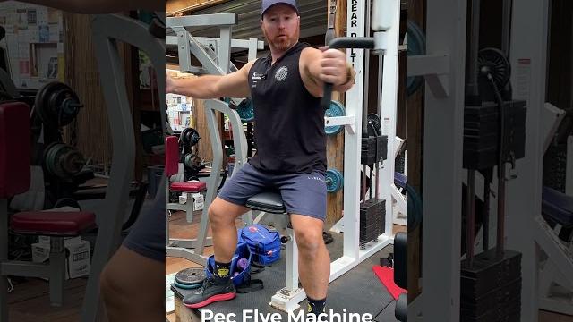 Machine pec flye with pec flex Machine pec flye with pec flex