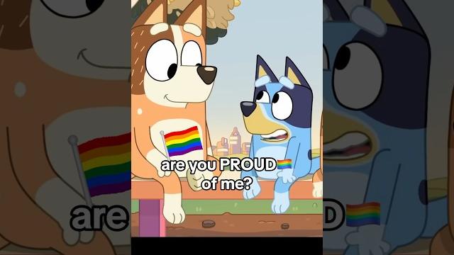 Bluey’s first gay couple! ️ #gaynews #bluey #lgbtq Bluey’s first gay couple! ️ #gaynews #bluey #lgbtq