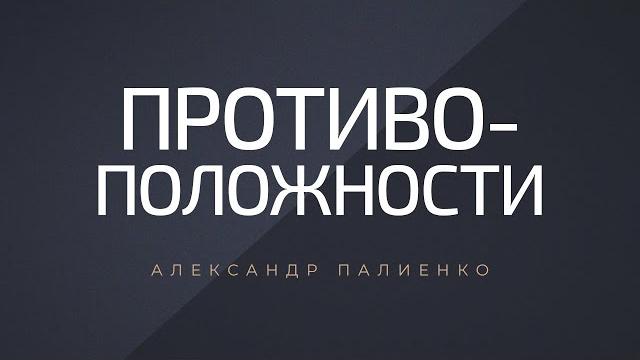 Противоположности. александр палиенко. Противоположности. александр палиенко.