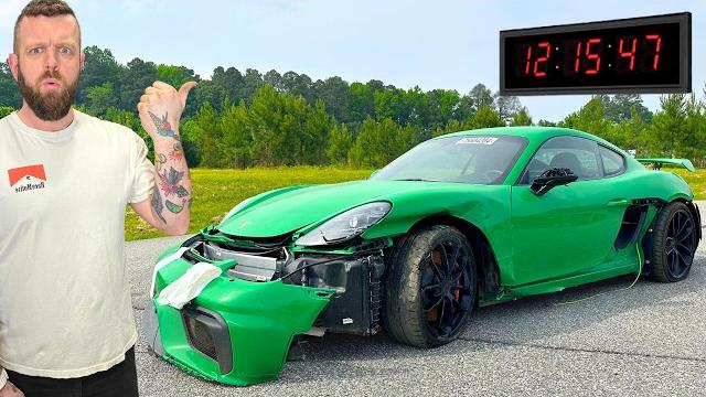 We rebuilt a porsche gt4 in 24 hours! We rebuilt a porsche gt4 in 24 hours!