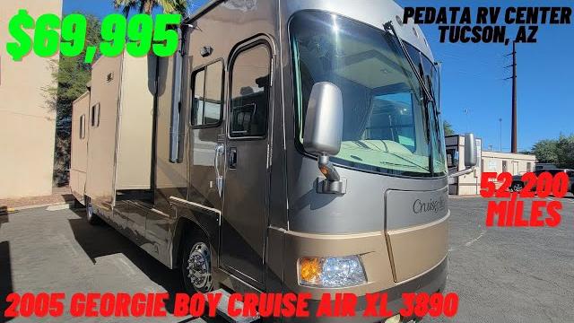 Sold! 2005 georgie boy cruise air xl 3890 video walkthrough! triple slide, 52,200 miles! $69,995 Sold! 2005 georgie boy cruise air xl 3890 video walkthrough! triple slide, 52,200 miles! $69,995