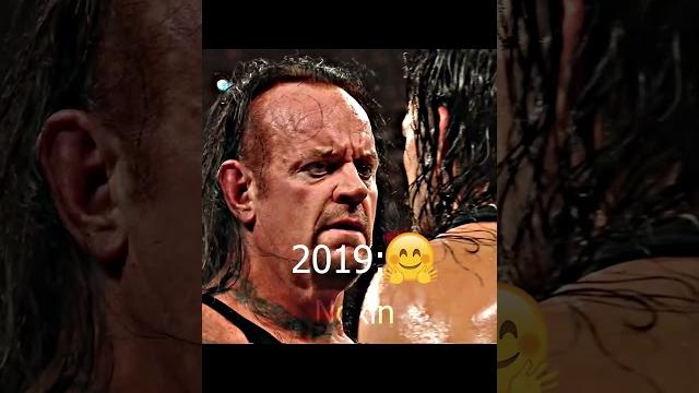 Roman reigns & the undertaker 2017 vs 2019 edit Roman reigns & the undertaker 2017 vs 2019 edit