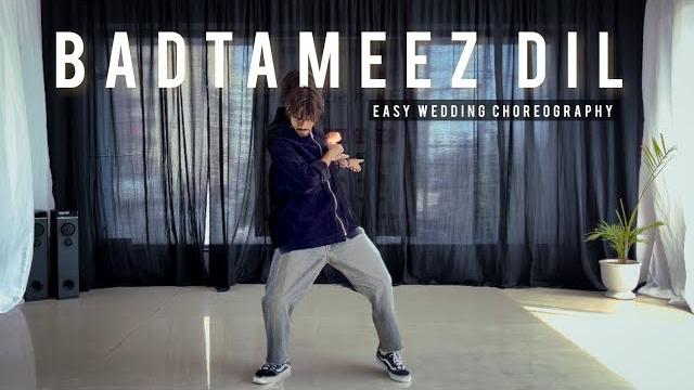 Badtameez dil | easy dance choreography | nayan rathod | surat Badtameez dil | easy dance choreography | nayan rathod | surat