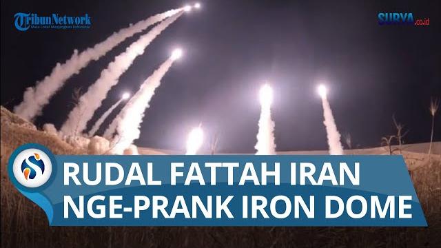 Tempuh hampir 2.000 km, rudal hipersonik fattah iran cuma butuh 11 menit hantam israel Tempuh hampir 2.000 km, rudal hipersonik fattah iran cuma butuh 11 menit hantam israel