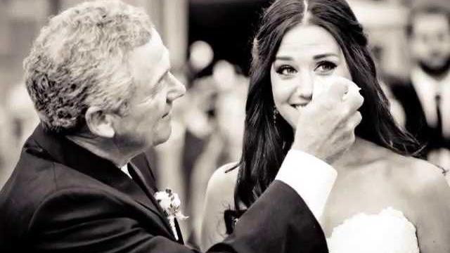 Beautiful in white - groom cries when he sees his bride Beautiful in white - groom cries when he sees his bride