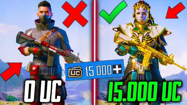 Такого ещё не было прокачал аккаунт на 15000 uc в pubg mobile! прокачка аккаунта в пубг мобайл! Такого ещё не было прокачал аккаунт на 15000 uc в pubg mobile! прокачка аккаунта в пубг мобайл!