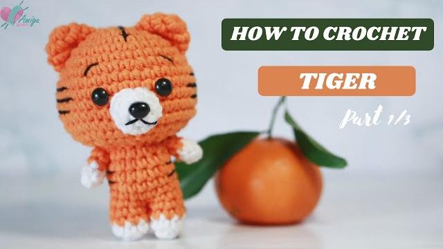 #279 | tiny tiger amigurumi pattern (1/3) | how to crochet amigurumi animal | amiguworld #279 | tiny tiger amigurumi pattern (1/3) | how to crochet amigurumi animal | amiguworld